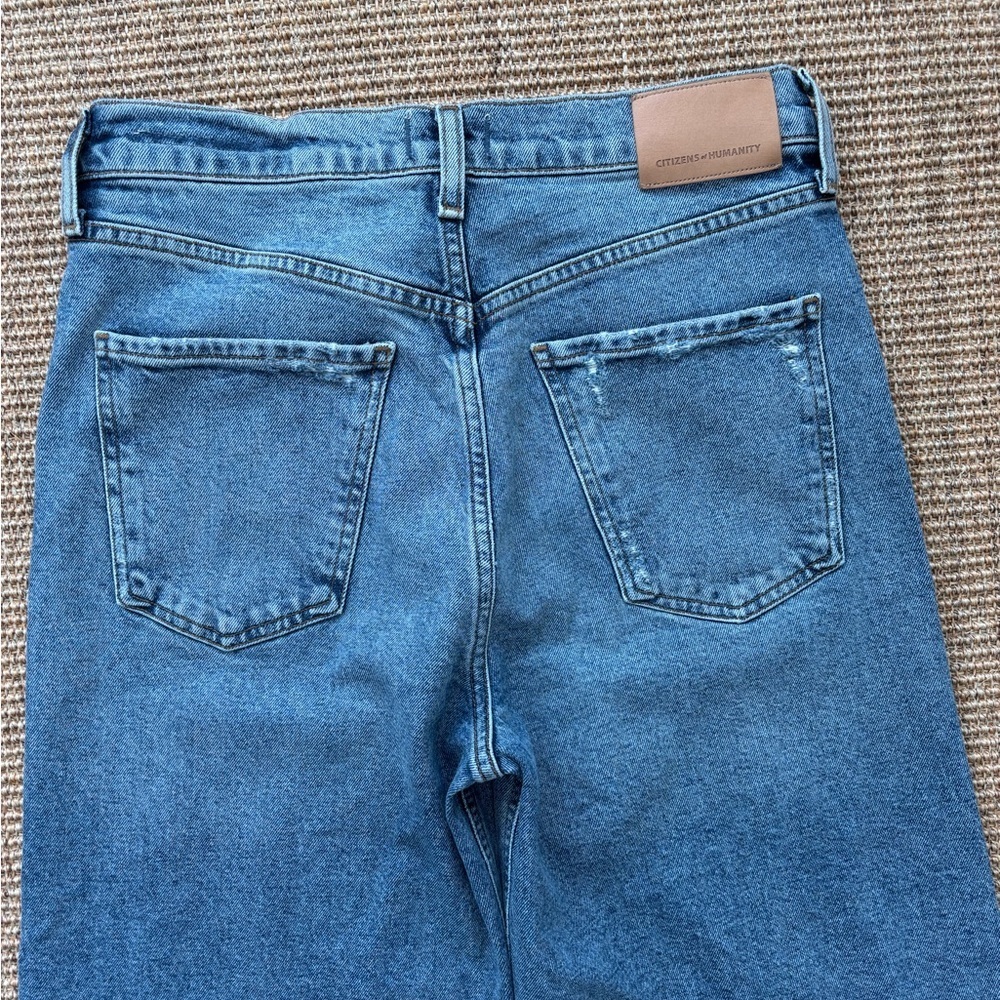 Citizens of Humanity Paloma Wide Leg High Rise Denim Jeans 27 - Picture 10 of 13